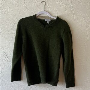 Wool Green Sweater